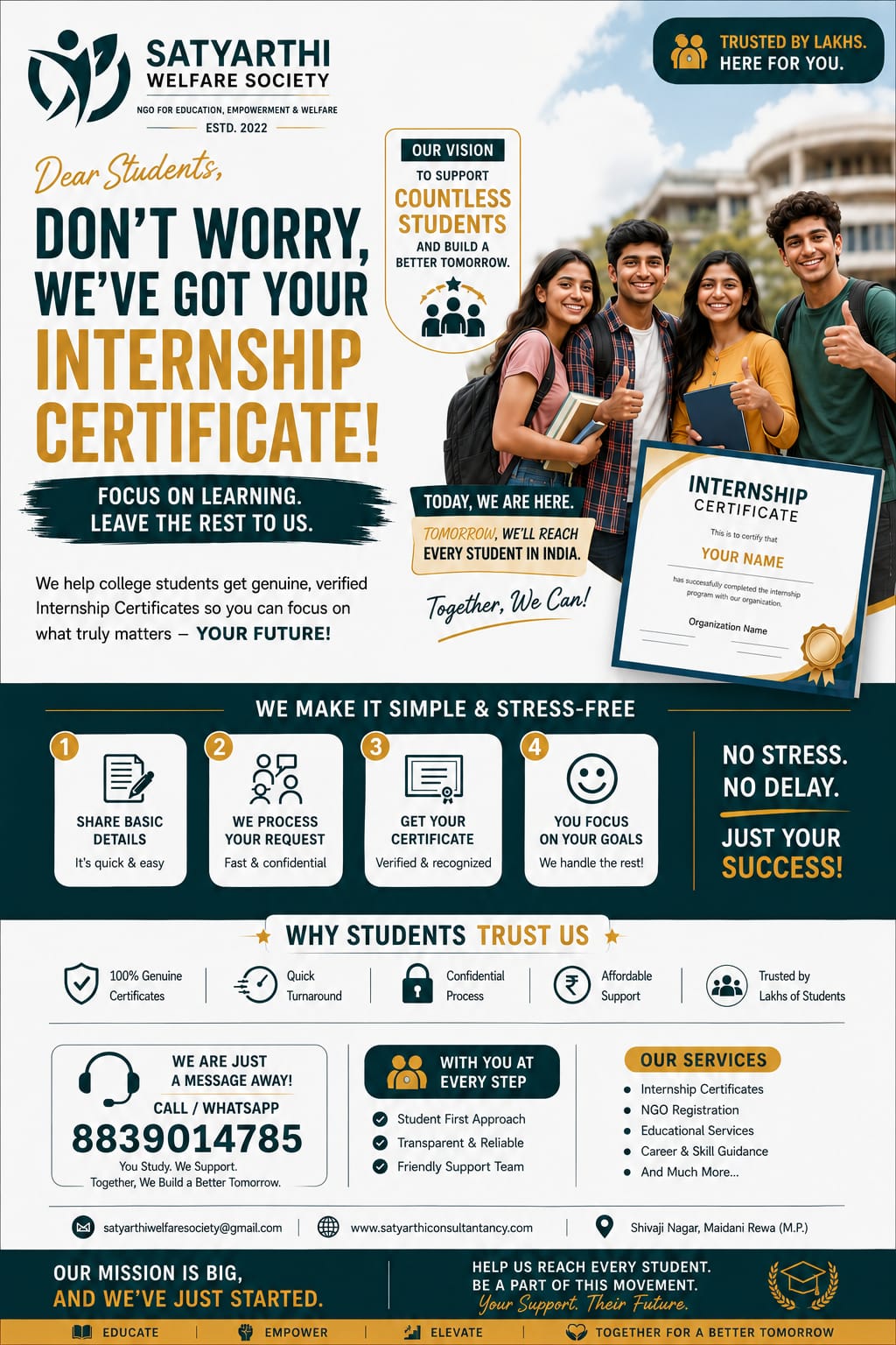 Internships & Recruitment Exams