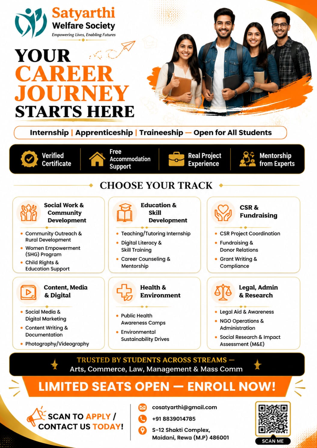 Internship, Apprenticeship & Traineeship